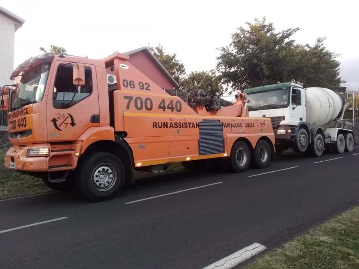 Grutage véhicule La Réunion