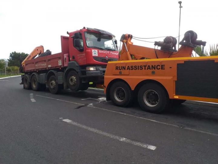 Dépannage camion La Réunion